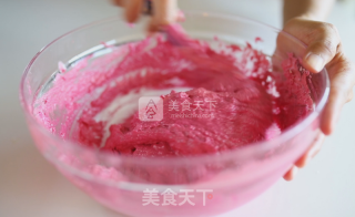 桃心香草马卡龙-七夕特辑的做法步骤：6