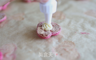 桃心香草马卡龙-七夕特辑的做法步骤：13