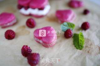 桃心香草马卡龙-七夕特辑的做法步骤：14
