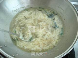 丝瓜鸡蛋汤的做法步骤：9