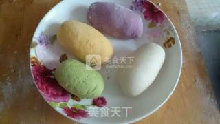 彩色春饼的做法步骤：4