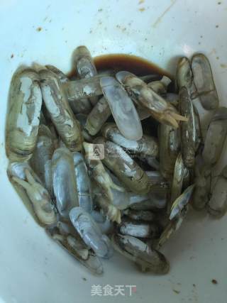 蒜香烤蛏子的做法步骤：5