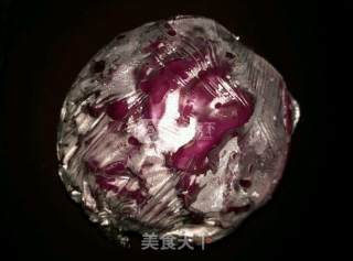 凉拌椒香紫甘蓝的做法步骤：1