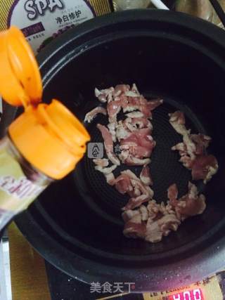 肉丝面的做法步骤：5