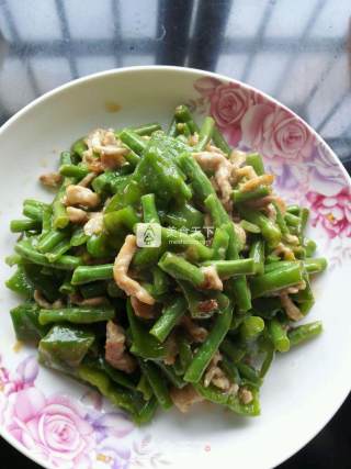 豇豆炒肉的做法步骤：12
