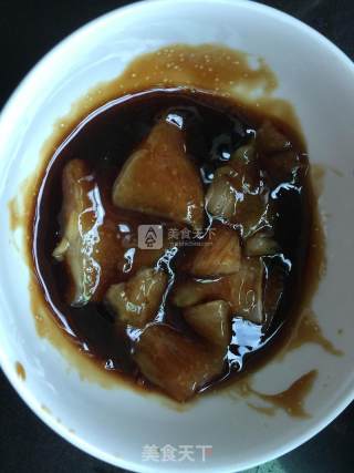 杏鲍菇鸡肉塔的做法步骤：4