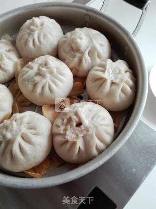 白菜猪肉包子的做法步骤：12