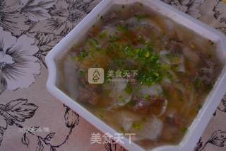 山药牛肉汤的做法步骤：7