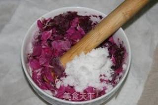 玫瑰花酱的做法步骤：3