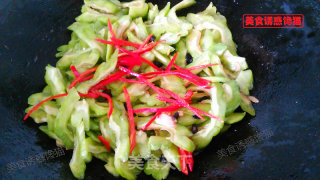 苦瓜炒肉片的做法步骤：5