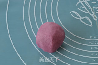 紫薯酥的做法步骤：2