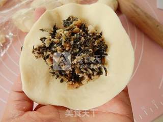 马齿苋菜干包子的做法步骤：14