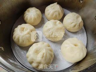 马齿苋菜干包子的做法步骤：17