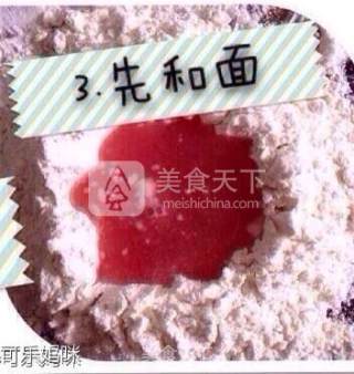 宝宝蝴蝶面的做法步骤：3