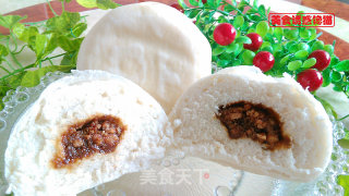 花生芝麻包的做法步骤：7