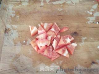 秋葵炒鸡蛋的做法步骤：4