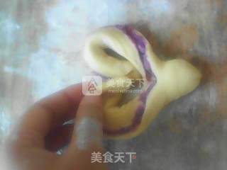 紫薯心形面包的做法步骤：7