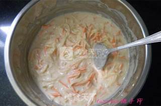 土豆丝软饼的做法步骤：5