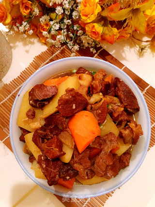 红酒烧牛肉的做法步骤：16