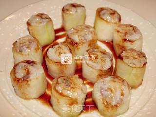 冬瓜酿虾仁的做法步骤：4