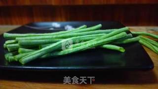 玉带豇豆的做法步骤：2