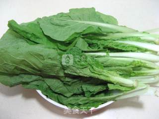 蒜茸小白菜的做法步骤：1