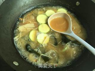 日式味增汤的做法步骤：3