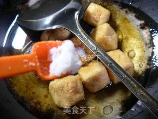 尖椒炒油豆腐的做法步骤：6