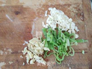 肉末榄菜四季豆的做法步骤：4