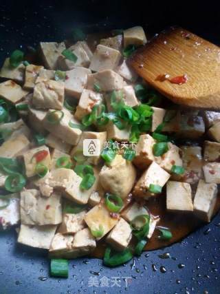麻婆豆腐~郫县辣酱辣炒豆腐的做法步骤：6