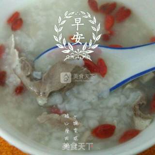 猪心瘦肉粥的做法步骤：5