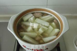 老鸭冬瓜汤的做法步骤：5