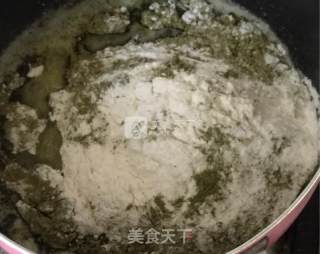 抹茶烫面戚风的做法步骤：4