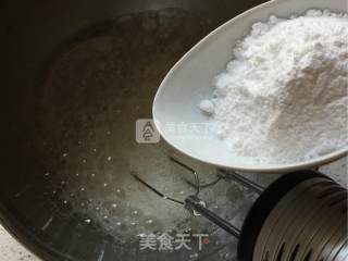 抹茶烫面戚风的做法步骤：12