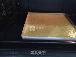 抹茶烫面戚风的做法步骤：18