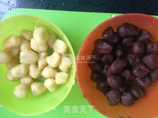 巧克力双色饼干的做法步骤：5