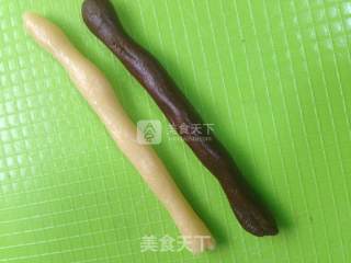 巧克力双色饼干的做法步骤：6