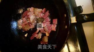 青椒炒腊肉的做法步骤：6