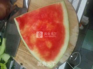 西瓜皮柠檬特饮的做法步骤：1
