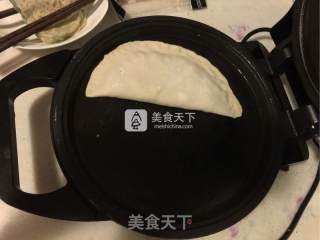 第一次做就成功的韭菜盒子的做法步骤：9