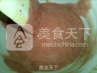红曲大理石戚风蛋糕的做法步骤：15