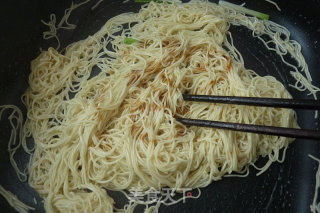 核桃素炒面的做法步骤：6