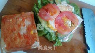 营养三明治的做法步骤：4