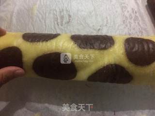 戚风斑点卷的做法步骤：16