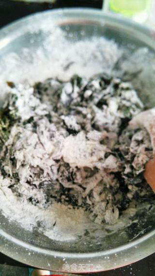 家乡的味道之红薯叶子窝窝头的做法步骤：7