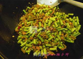 肉末双味豇豆的做法步骤：5