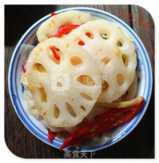 脆藕双拼——酸辣脆藕+香煎脆藕饼的做法步骤：14