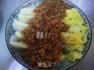 肉沫粉丝娃娃菜的做法步骤：15