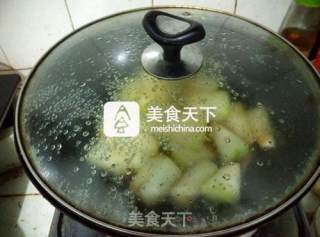 冬瓜煮田鸡的做法步骤：4