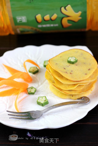 玉米面小松饼的做法步骤：11